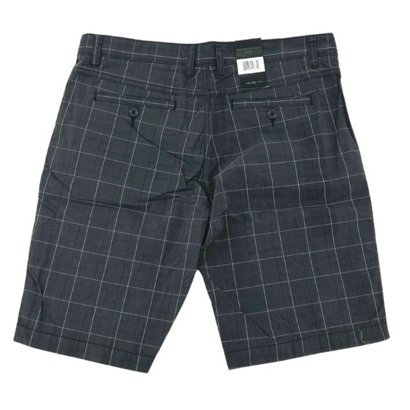 Kenneth Cole | Men's Shorts | Grey Plaid | Size 32 - Picture 2 of 2